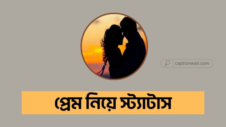 প্রেম নিয়ে স্ট্যাটাস