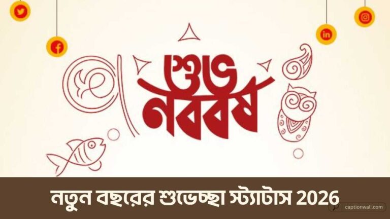 নতুন বছরের শুভেচ্ছা স্ট্যাটাস