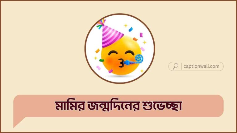 মামির জন্মদিনের শুভেচ্ছা